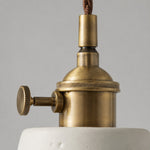 Cargar imagen en el visor de la Galería, Antique brass-tone socket and cord detail