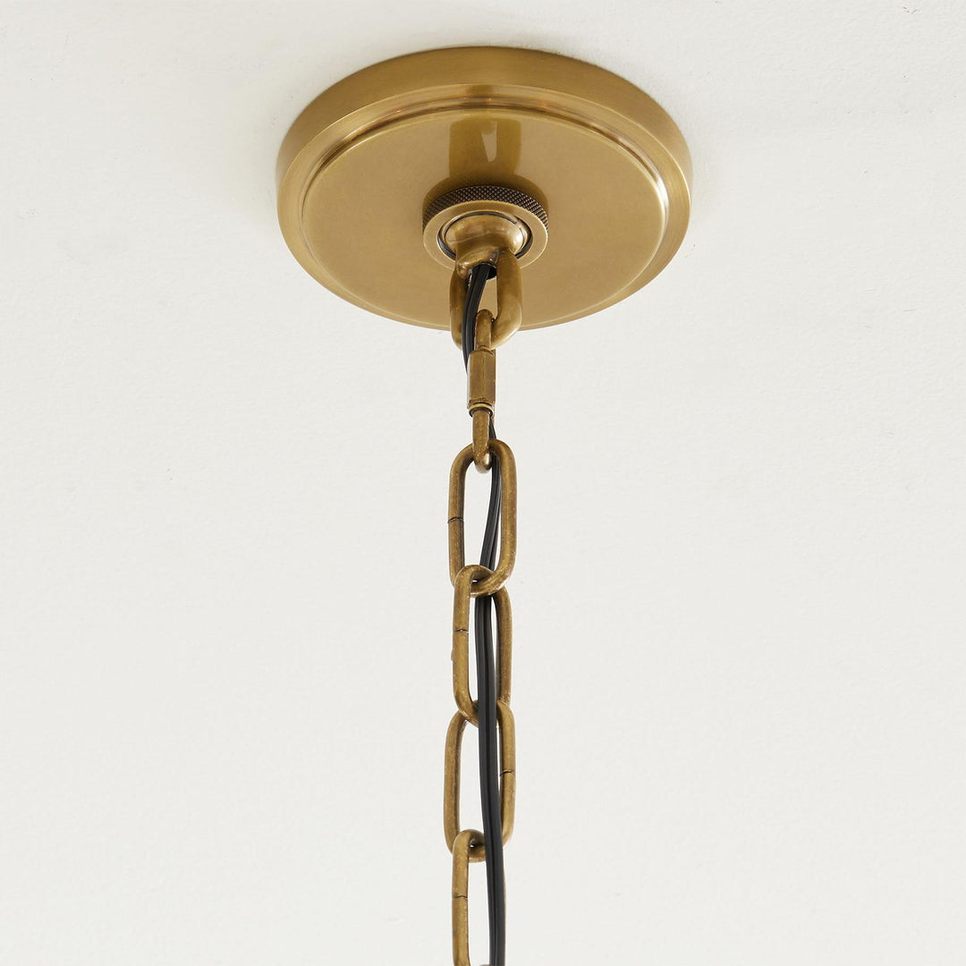 Rowan Timeless Iron Candle Design Chandelier - Industrial Interior Lighting For Bedroom
