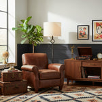 Afbeelding laden in galerijweergave, Trova Smeedijzeren Vloerlamp - Enkelpaal Ontwerp voor Slaapkamer en Kantoorverlichting