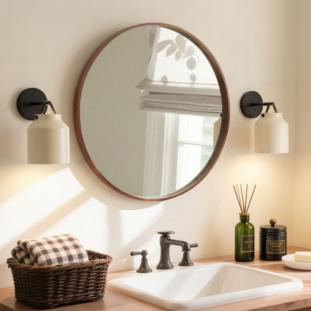 Hanton Applique Murale Nordique Minimaliste Moderne pour Salle de Bain et Couloir