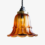 Afbeelding laden in galerijweergave, Solmira Klassieke Glazen Hanglamp - Decoratieve Makkelijk Te Plaatsen Hanglamp voor Lounge en Entree