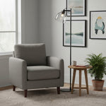 Afbeelding laden in galerijweergave, Readium industriële vloerlamp - verstelbare glazen kap metalen voet voor woonkamer en slaapkamer