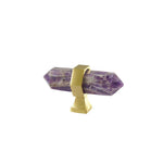 Load image into Gallery viewer, Brass Crystal Door Knobs: Kitchen Cabinet Knobs &amp; Bedroom Drawer Pulls
