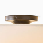 Load image into Gallery viewer, Solivara Flushmount Recessed Milky White Glass Simple Ceiling Lamp
