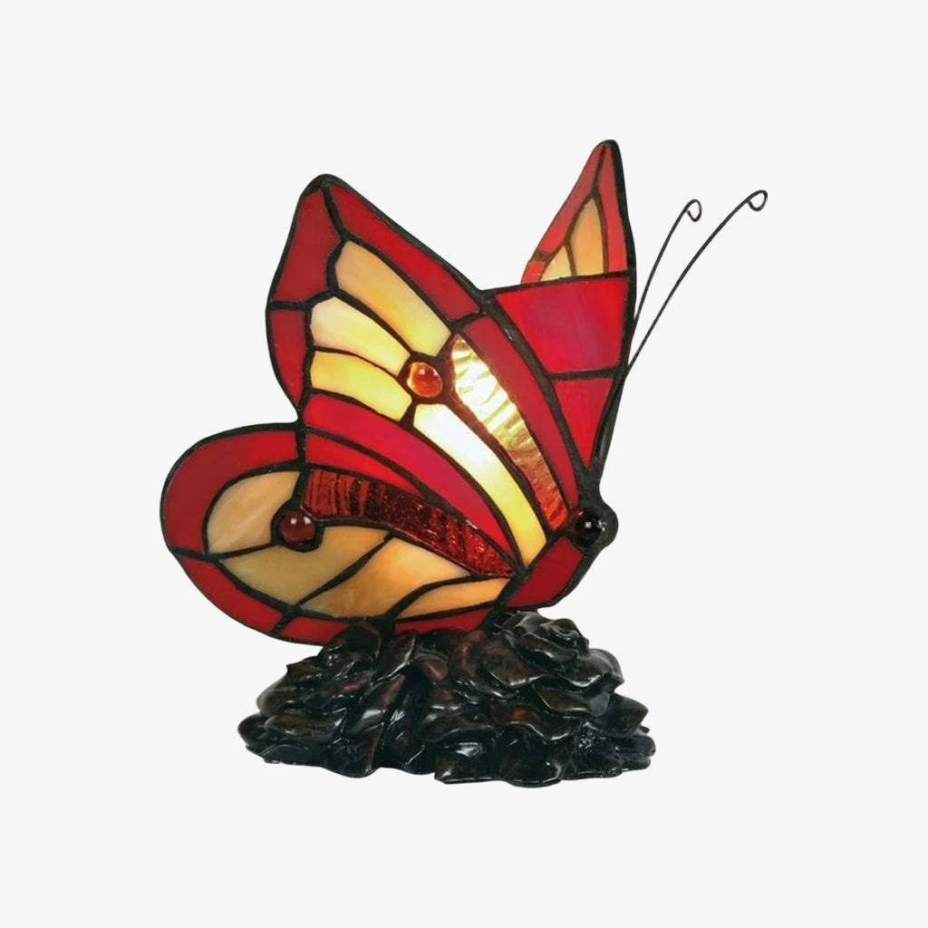 TF Butterfly Tafellamp – Natuurgeïnspireerd glazen ontwerp perfect voor woonkamers of gangen