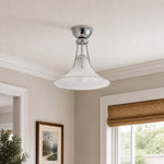Bild in die Galerieansicht laden, Kallera Magnolia Ceiling Light – Gradient Design Lampshade for Bedroom and Hallway
