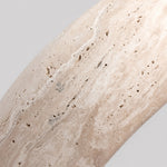 Charger l'image dans la visionneuse de la galerie, Natural yellow travertine stone grain close detail