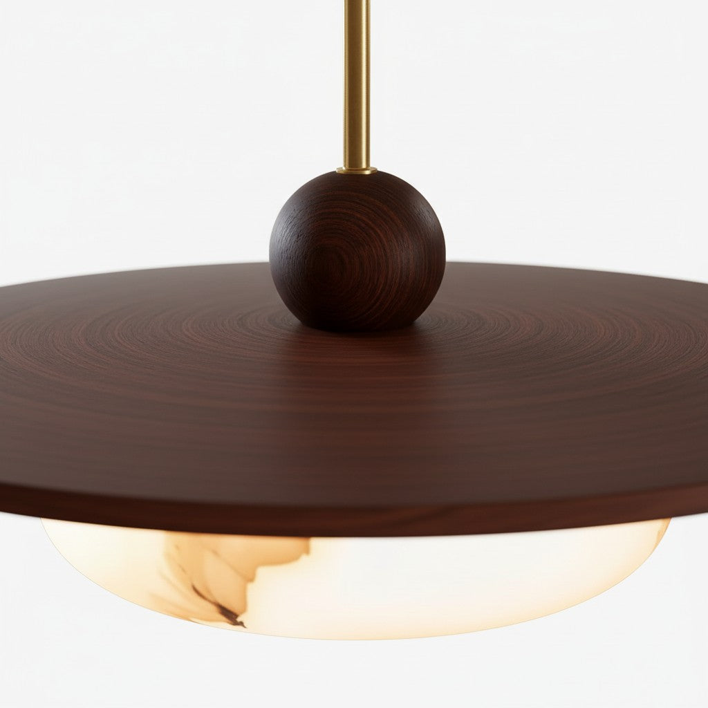 Alvara Modern Swing Arm Pendant Light – Adjustable Minimalist Accent for Desk and Living Room