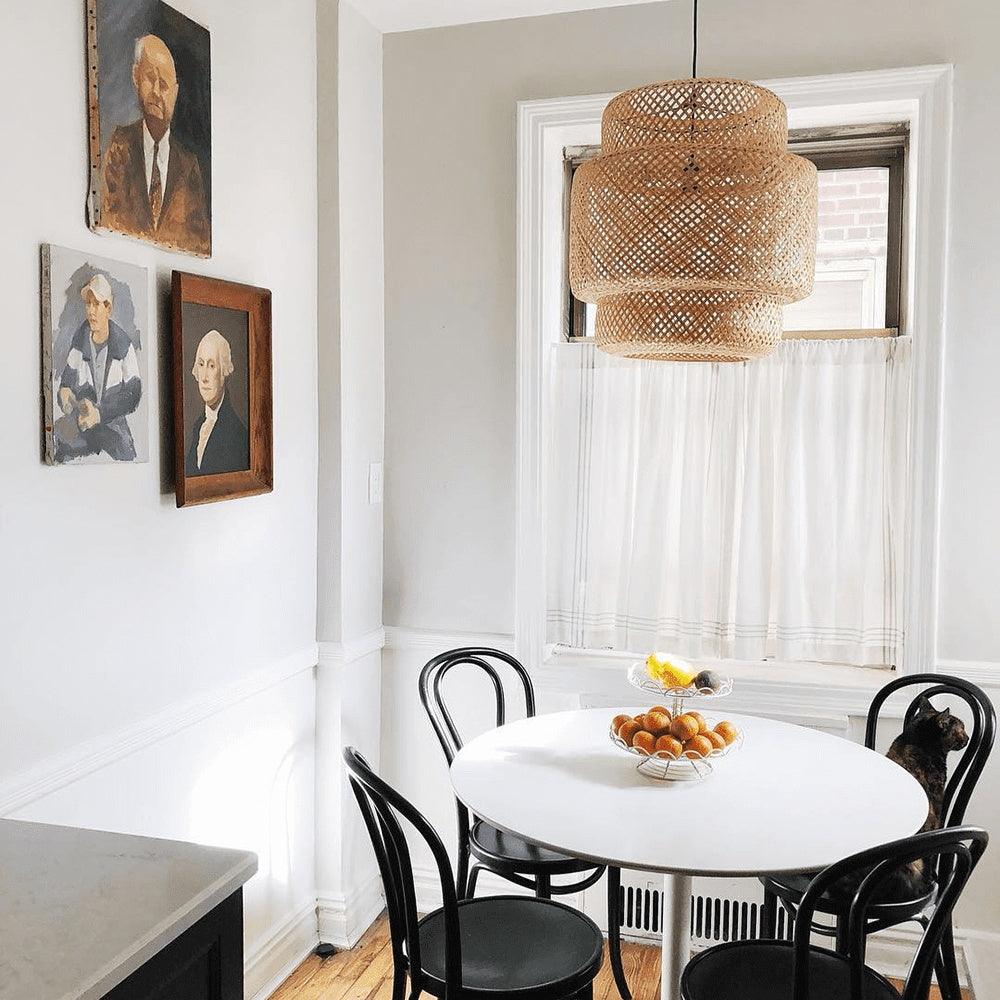 Lámpara Colgante de Bambú