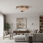 Load image into Gallery viewer, Fargo Tiffany Artistic Crystal Accents Ceiling Lamp for Living Room
