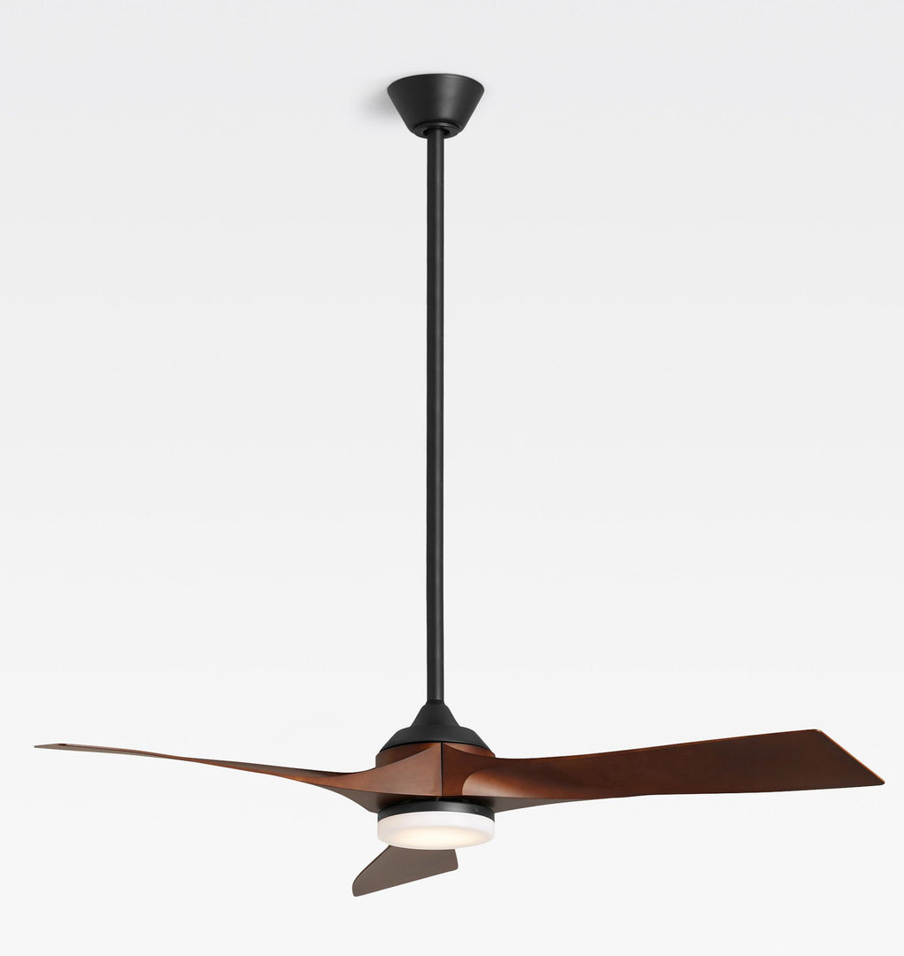 Sleek Ceiling Fan with LED Light - Transform Your Room Design