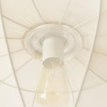 Bild in der Galerieansicht laden, Lumifil Drapierte Mesh-Deckenleuchte – Boho Rustikale Strukturierte Lampenschirmlampe für Wohnzimmer oder Schlafzimmer