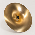 Bild in die Galerieansicht laden, Brushed Brass Umbrella Pendant Light
