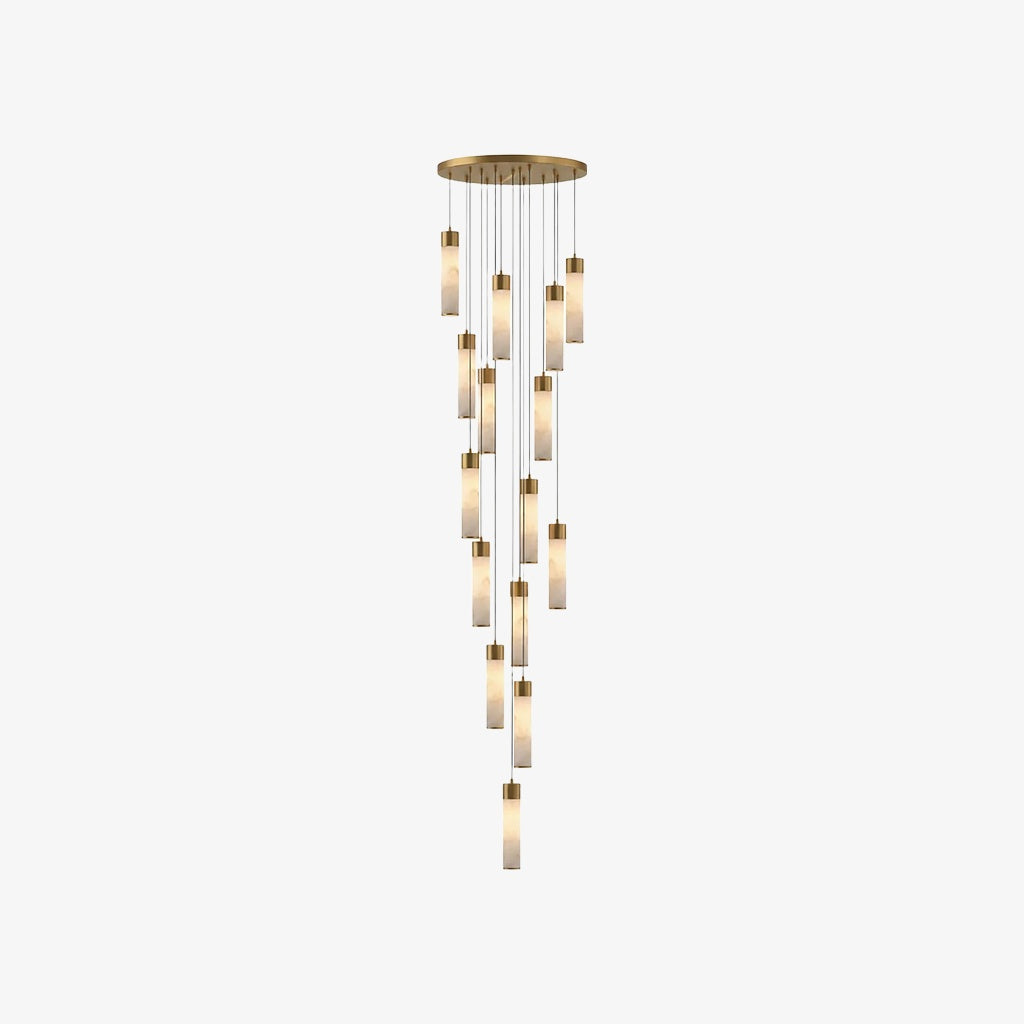 Solaryx minimalistische cilindervormige hanglamp - Moderne stijl lamp voor keuken of eetkamer