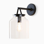 Load image into Gallery viewer, Hanton Minimalist Outdoor Wall Light - Matte Metal Industrial Sconce
