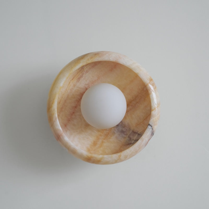 Piedra Marmor-Wandleuchte