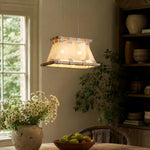 Charger l'image dans la visionneuse de la galerie, Warm fabric pendant lamp in calm interior