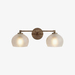 Bild in die Galerieansicht laden, Auruca Globe Wall Light Bellflower Inspired Shape - Minimalist Metal Glass Sconce for Living Room