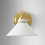 Load image into Gallery viewer, Aurenza Sconce – Farmhouse Wall Light with Metal Accents for Cozy Spaces

