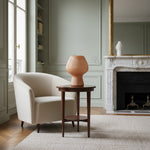 Afbeelding laden in galerijweergave, Nera Geribbelde Glazen Tafellamp Retro – Modern Ontwerp Gloed Nachtkastje Accent