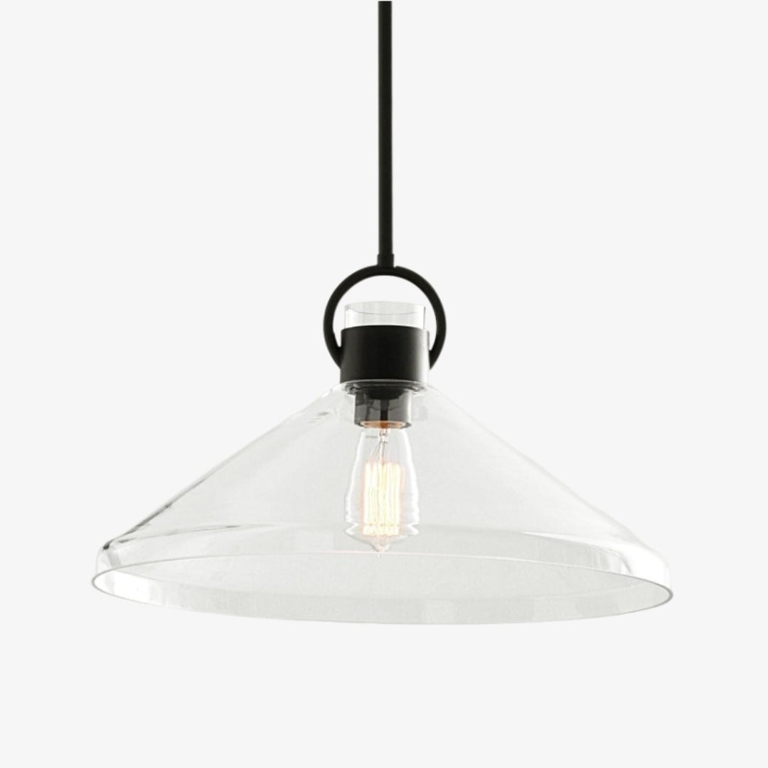 Suspension en Forme de Cône Orvessa – Luminaire Style Contemporain pour Cuisine ou Salon