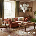 Load image into Gallery viewer, Tierlux Glass Multi-Tiered Glass Modern Pendant for Living &amp; Dining
