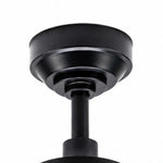 Cargar imagen en el visor de la Galería, black metal canopy and downrod detail