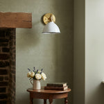 Load image into Gallery viewer, Conique Metal  Wall Sconce - White Metal Shade - Industrial Modern Lighting
