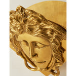 Bild in die Galerieansicht laden, Sphinx Messing Wandleuchte