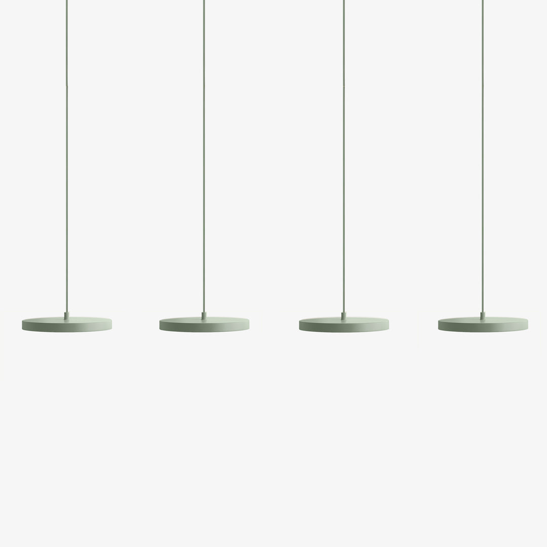 Evanos Disc Design Pendant Light – Sculptural Iron Disc Style for Modern Dining Room