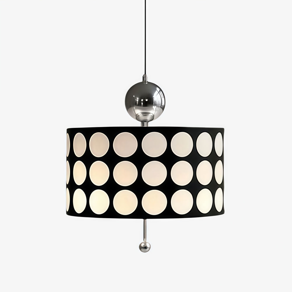 Dotrelia Suspension Géométrique en Treillis - Abat-jour en Cuir Moderne pour Salle à Manger