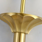 Charger l'image dans la visionneuse de la galerie, Floral-inspired brass cup detail