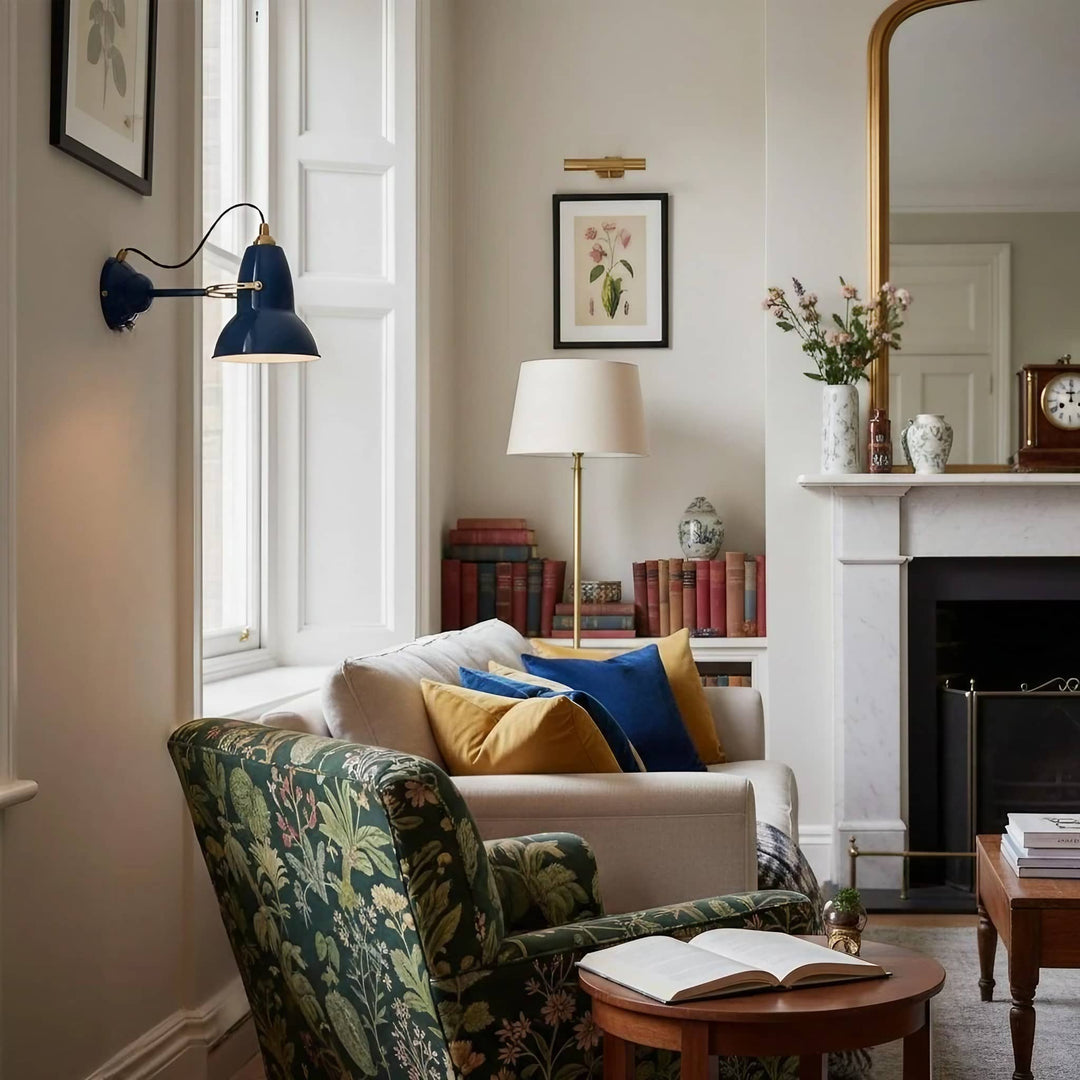 Modryx Industrieel Metalen Wandlamp - Retro-geïnspireerde Verstelbare Arm Wandlamp voor Bedzijde & Lezen