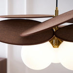 Afbeelding laden in galerijweergave, Orrise Artistieke Gelaagde Bloemblad Hanglamp - Natuur Geïnspireerde Lamp voor Entree en Slaapkamer