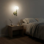 Cargar imagen en el visor de la galería, Lámpara de pared Savara moderna con base curva – Pantalla de tela suave y difusa para pasillos y salas de estar