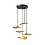 Bild in die Galerieansicht laden, Twisora Holz Kronleuchter