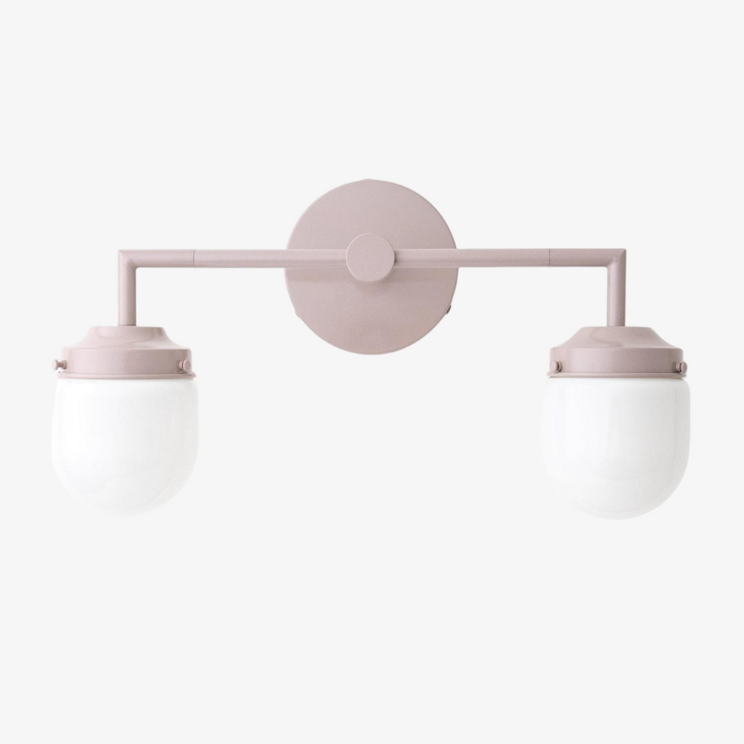 Opalume Globe Shade Modern Vanity Light for Bathroom & Dressing Room