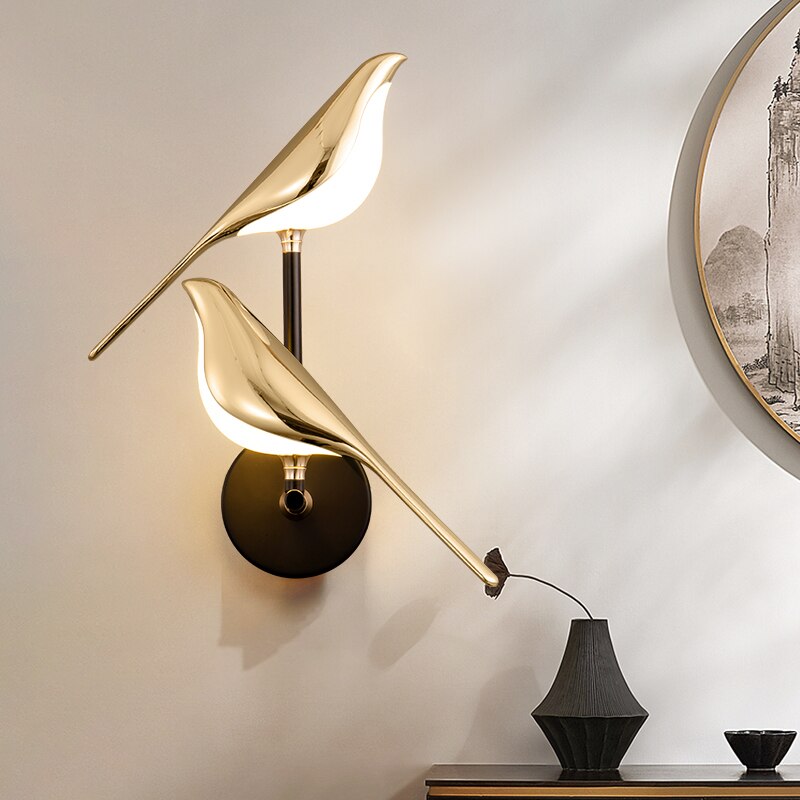 LumiVogel - Lámpara Moderna en Forma de Pájaro