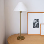 Load image into Gallery viewer, Diora Table &amp; Floor Lamps - Linen Shade Modern Linear Style Sophisticated Accent
