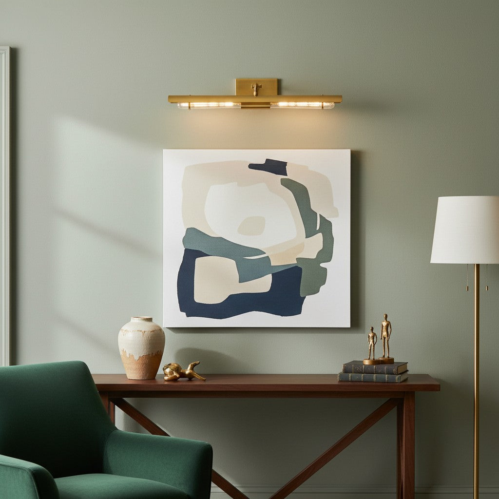 Aurix Minimalistische Eisen-Wandlampe – Elegante wandmontierte Beleuchtung zur Aufwertung jeder Innenraumkunst