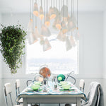 Carica l'immagine nella visualizzazione Galleria, Lampada a sospensione scandinava Boki in porcellana