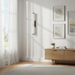 Load image into Gallery viewer, Solaryx Modern Alabaster Wall Lamp - Lighting for Bedroom Living Room