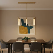 Suspension cylindrique minimaliste Solaryx - Lampe de style moderne pour cuisine ou salle à manger
