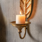 Afbeelding laden in galerijweergave, Vintage Leaf Wall Candle Sconce