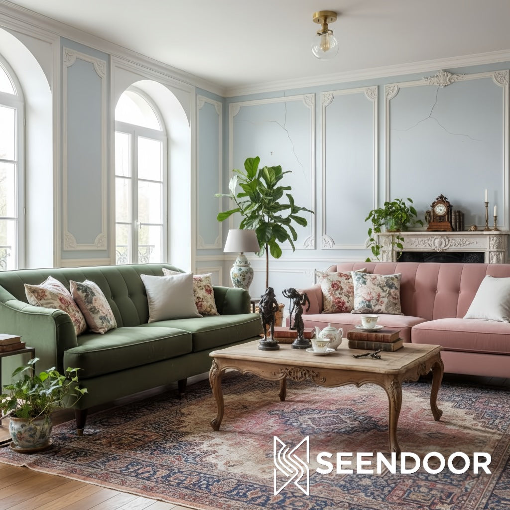 Glorica Glass Minimalist Globe Ceiling Fixture for Bedroom & Office