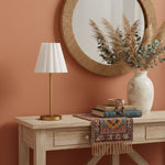 Afbeelding laden in galerijweergave, Ruffmeto Overgangs Slanke Tafellamp – Sculpturale Lampenkapverlichting voor Woonkamer of Slaapkamer