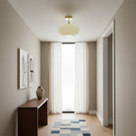 Bild in der Galerieansicht laden, Orra Deckenlampe – Skulpturales Kugeldesign Modern Minimalistisch Vielseitig für Wohnzimmer