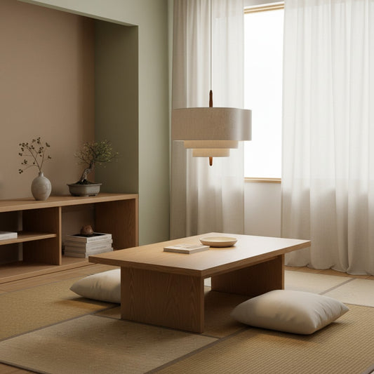 Lámpara Colgante de Tela en Capas Softlume - Lámpara Escultural con Pantalla Suave para Iluminación Ambiental en Casa