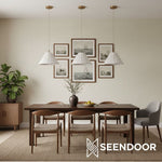 Load image into Gallery viewer, Nordlys Handcrafted Drum Linen Small Lampshade Pendant for Living room
