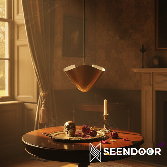 Bellina Geplooide Kap Hanglamp Moderne Hanglamp voor Slaapkamer